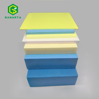 Panneau d'isolation en mousse XPS Banarta ignifuge B1/B2, conductivité thermique 0,028 W/m.k, garantie 1 an, compression 150-1000 KPa