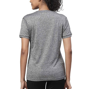 T-shirts pour femmes de taille standard, couleur unique, coupe ajustée, best-sellers, vente chaude, service OEM, manches courtes, t-shirts de sport - Product Image 6