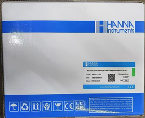 Italy Hanna เครื่องวัดความเป็นกรดแบบ HI2211-02, เครื่องวัดค่า <span class=keywords><strong>pH</strong></span>/<span class=keywords><strong>ORP</strong></span> ใหม่แบบดั้งเดิม HI2002-02 Meter230V - Product Image 4