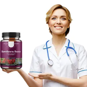 Amazon hot products hawthorn fruit extract crataegus pinnatifida extract hawthorn berry extract capsules