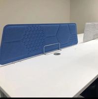 Mobilier de bureau Séparation de bureau acoustique Séparateur de bureau Écran poste de travail acoustique réduction du bruit PET