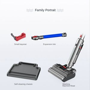 Cabezal de cepillo de rodillo suave y delgado de plástico para Dysons V7 V8 V10 V11 V15 aspiradoras de palo inalámbrico accesorio de suelo de madera dura esponjosa - Product Image 3