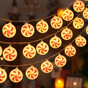 WINNER Christmas Snowman LED String <b>Lights</b> Warm White 2700K Indoor Decorative <b>Garland</b> Ra80 IP20 5m 20000H Lifespan - Product Image 3