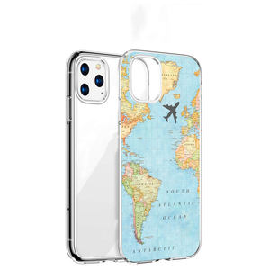 <span class=keywords><strong>Funda</strong></span> de teléfono TPU con estampado de mapa mundial, cobertura completa para <span class=keywords><strong>iPhone</strong></span> 6 7 8 Plus X XS Max XR 11 Pro Max <span class=keywords><strong>SE</strong></span> <span class=keywords><strong>2020</strong></span> - Product Image 6