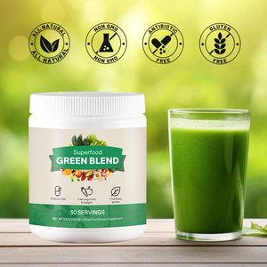 ผงเครื่องดื่มซูเปอร์กรีนออร์แกนิกวีแกน ซูเปอร์ฟู้ด ช่วยลดน้ำหนัก ดีท็อกซ์ เสริมพลังงาน บำรุงสุขภาพ - Product Image 4