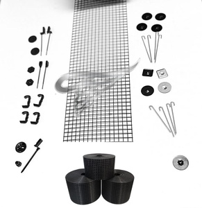 Malla de PVC Negra de 8 Pulgadas x 100 Pies, Malla Soldada para Protección de Paneles Solares, Red Antipájaros y Antipichones - Product Image 3