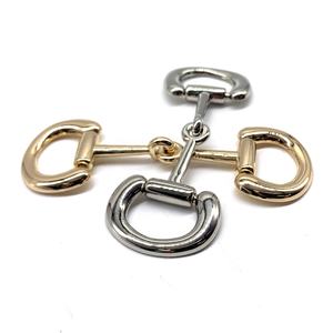 남성과 여성의 신발을위한 클래식 아연 합금 금속 장식 체인 신발 버클 매력 링 타입 액세서리 - Product Image 2