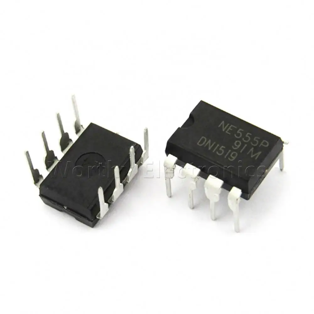 Integrated Circuit Programmable timer e oscillatori 100KHZ DIP8 NE555P per l'impronta biometrica