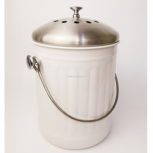home kitchen garden worm compost bin fertilizer bucket trash can