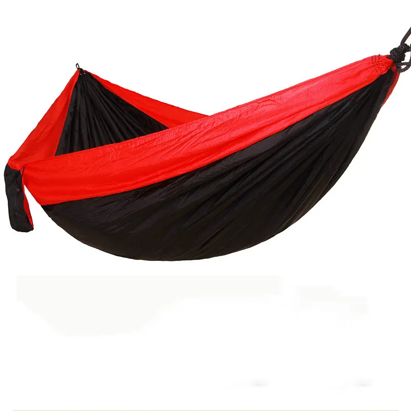 Outdoor Portable Camping Hammocks Tent Lightweight Travel Nylon Parachute Hammock for Hiking