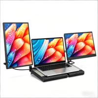 Nouveau modèle 2026 F3 – Écran portable LED 14 pouces pour ordinateur portable professionnel, extension d'écran 1080P FHD IPS haute luminosité pour ordinateurs portables de 13 à 17,3 pouces