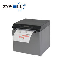 Impresora Térmica de Recibos de 80 mm y 2 Colores con Pantalla, Máquina POS para Restaurantes, Impresora de Facturas sin Tinta
