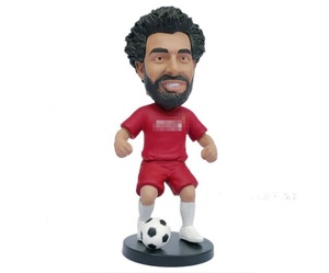 Tùy chỉnh thể thao bobblehead cầu thủ bóng đá figurine lưu niệm sưu tập cầu thủ bóng đá mô hình trang trí nội thất - Product Image 1
