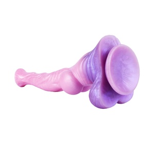 FAAK Gran Oferta, Peso 675.6g, Tamaño 28.4cm * 8.8cm, Tapón Anal con Forma de Pene de Caballo, con Bolsa de Transporte y Ventosa Fuerte, Artículos Eróticos - Product Image 2