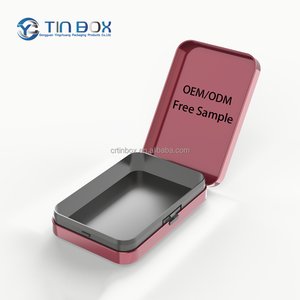 Custom Pack Of 5 Pre Child Resistant Tobacco Packaging Roll Tin Box Custom Cr Tin Packaging Box