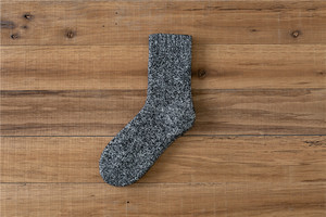 Calzini da <span class=keywords><strong>Uomo</strong></span> in Spugna Spessa con Filato Mélange, Calzini Invernali Caldi Vintage, Comodi Calzini da Casa OEM Personalizzati all'Ingrosso - Product Image 5