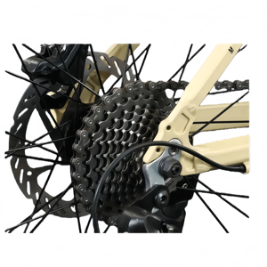 Bicicletta Mountain Bike Fat da 26 Pollici, Telaio in Lega di Alluminio, Hardtail, Cambio Shimano a 27 Velocità, Freno a Olio, MTB per Adulti per Triathlon e Gare - Product Image 2