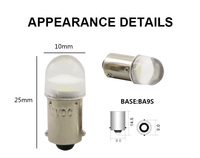 1,5 W E10 ba9s llevó el bulbo de MINI de lámpara indicador luz 3V 6V 12V 24V 36V 48V 60V 72V 6-28V 36V-130V AC/DC 110V 230V