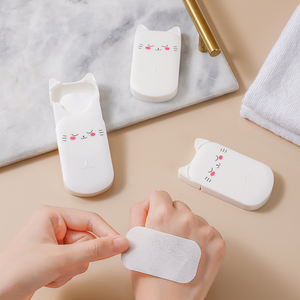 Mini Hojuelas de Jabón Portátiles para Niños, Jabón Perfumado en Pétalos para Lavarse las Manos, para Viajes, Baño, Oficina, Escuela - Product Image 5