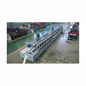 Alta calidad 41*41mm tipo C soporte puntal canal rollo canalón Solar máquina formadora fácil de operar - Product Image 1