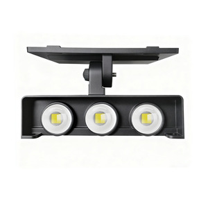 โคมไฟติดผนังพลังงานแสงอาทิตย์ 12V LED หลอดไฟ 3 ดวง เลนส์นูน แถบยาว ตัวกระจายแสงโพลีคาร์บอเนต มุมลำแสง 20 องศา - Product Image 3