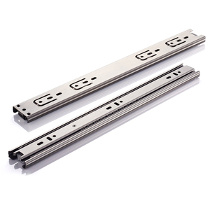 Soft Close Drawer Slide Furniture Cabinet Drawer Slides Rail Push To Open Drawer Slide //