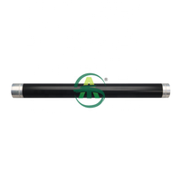 Approvisionnement d'usine oem qualité rouleau chauffant e255 pour toshiba e255 e355 e455 rouleau de fusion supérieur