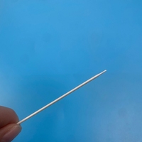 Coton-tiges micro de 74 mm - Pointe ultra-fine de 1 mm - 25 pièces - pour les points de soudure de circuits imprimés, les broches de connecteurs et les espaces de condensateurs