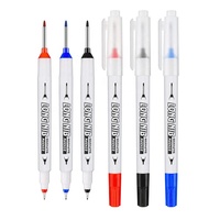 Vente directe usine – Marqueurs permanents à tête longue de 2 mm, stylo pour trous profonds, pointe ronde, pointe pinceau, pointe longue, pour presque toutes les surfaces