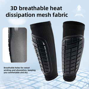 สนับแข้งน่องแบบระบายอากาศได้ น้ำหนักเบา ทำจากนีโอพรีน ลายรังผึ้ง ป้องกันการกระแทก พร้อมตัวล็อคแบบหัวเข็มขัด ใช้ได้ทั้งชายและหญิง - Product Image 3