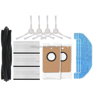 Aspirateur pièces de rechange pour <span class=keywords><strong>Neabot</strong></span> <span class=keywords><strong>Q11</strong></span> rouleau brosse principale brosse latérale filtre hepa vadrouille sac à poussière accessoires - Product Image 1