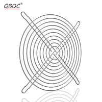 Grille de protection industrielle GBOC 200 mm en fil métallique argenté pour ventilateur axial de refroidissement 20 cm (7,87 pouces)