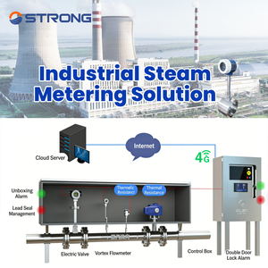 デジタルステンレス鋼渦流量計OEM対応による産業用蒸気・ガス・液体計量用統合プリペイドソリューション - Product Image 2