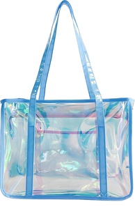 Wholesale High-quality PVC Duffel Bags Zipper Closure Shoulder Handle Personalized Laser Design Waterproof Customized Color Logo - Product Image 2