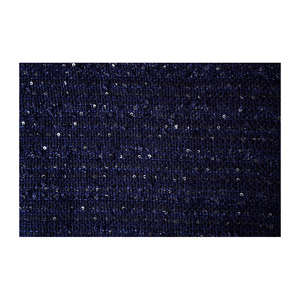 ผ้าทวีดแฟนซีคุณภาพพรีเมียม ผลิตในเกาหลี สีกรมท่า-ดำ ผ้าตาข่ายเมทัลลิกแบบสลับลาย ทอแบบแฟนซี รับผลิตแบบ OEM และ ODM ผ้าทอสั่งทำพิเศษ - Product Image 1