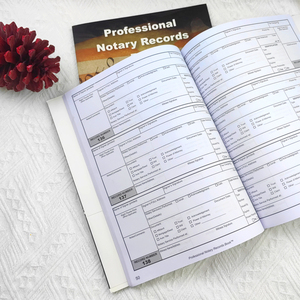 Cuaderno de Tapa Dura con Encuadernación Perfecta, Impresión en Negro, Papel Offset, Diseño Personalizado, Libro de Registro Notarial, Libro de Registro Público Notarial - Product Image 1