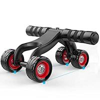 Roue abdominale de qualité supérieure, 4 roues, équipement de Fitness pour l'entraînement du corps