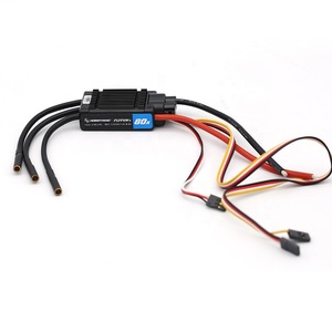 Contrôleur de vitesse électrique sans balais <span class=keywords><strong>Hobbywing</strong></span> FlyFun V5 80A 120A ESC 3-8S Lipo pour drone RC Avion - Product Image 3