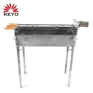 Parrilla de barbacoa de acero inoxidable para exteriores, asador de acero inoxidable para asar y asar con motor - Product Image 1