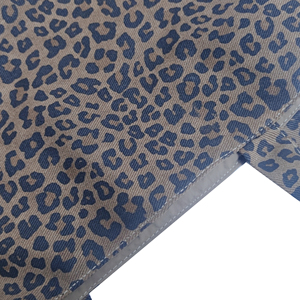 กระเป๋าผ้าแคนวาสลายเสือดาวสำหรับผู้หญิง แบบ DIY สองด้าน ความจุเยอะ แฟชั่น ทันสมัย ใช้ได้ทุกวัน สำหรับเดินทาง ไปเที่ยวทะเล ฤดูใบไม้ผลิ ฤดูร้อน - Product Image 2