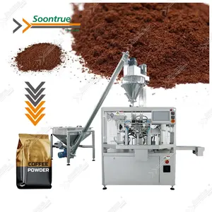 Multi Function Automatic Milk soluble Coffee Powder Small Stand Up Bag Vertical Filling And Packing Machine