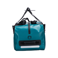 Sac de voyage imperméable en PVC de 50 L avec logo de marque personnalisé, pour le sport, la gym, l'aventure, la randonnée, le camping, la moto