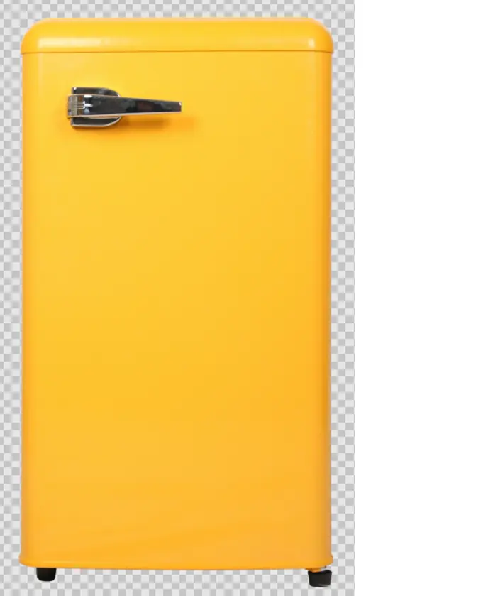 Réfrigérateur à porte simple de 76 litres/Réfrigérateur rétro/MODÈLE: BL-76