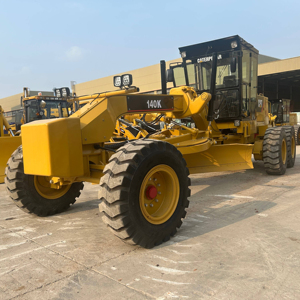 รถเกรดเดอร์ CAT 140K มือสองคุณภาพดี รถตักดิน Caterpillar 140K 140H 140G อุปกรณ์ก่อสร้าง มอเตอร์เกรดเดอร์ มีสินค้าในสต็อก พร้อมจัดส่ง - Product Image 1