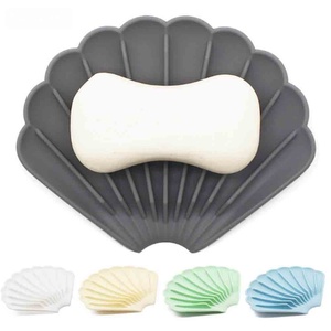 15 X 12.5CM Anti-slip Soap Storage Holder for Storage Holder for Soap Silicone Soapbox Plate Tray Shell Soap Holder Silicone - Product Image 3