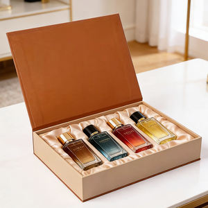 Caja de Regalo para Perfume Rígida en Forma de Libro con Forro Interior Personalizable, Laminación Brillante, Empaque Ecológico de Alta Gama - Product Image 2