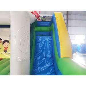 Kaleci Koruyucu Şişme Oyun Evi, Eldivenli Kale Girişi ve Futbol Topu Çatısı ile Kapalı Spor Etkinlikleri için - Product Image 4