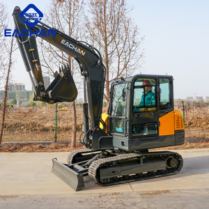 Giao hàng nhanh chóng CE EPA 6 tấn máy xúc DIESEL cảnh quan tất cả các địa hình cao su theo dõi Digger xây dựng xây dựng thủy lực Bagger - Product Image 4