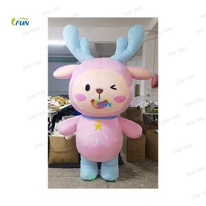 Costume de mascotte de feu <span class=keywords><strong>Spiderman</strong></span>, ballon gonflable avec ventilateur, taille 8-10 pieds pour les événements festifs - Product Image 3