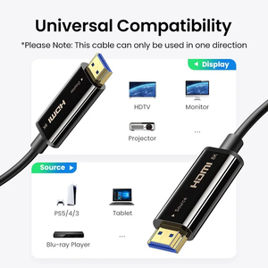 Câble <span class=keywords><strong>HDMI</strong></span> 2.1 à fibre optique <span class=keywords><strong>UGREEN</strong></span> HD141 48 Gbps 8K 60Hz 4K 240Hz HDR dynamique EARC HDCP2.3 Unidirectionnel 10M/20M/30M/50M - Product Image 6